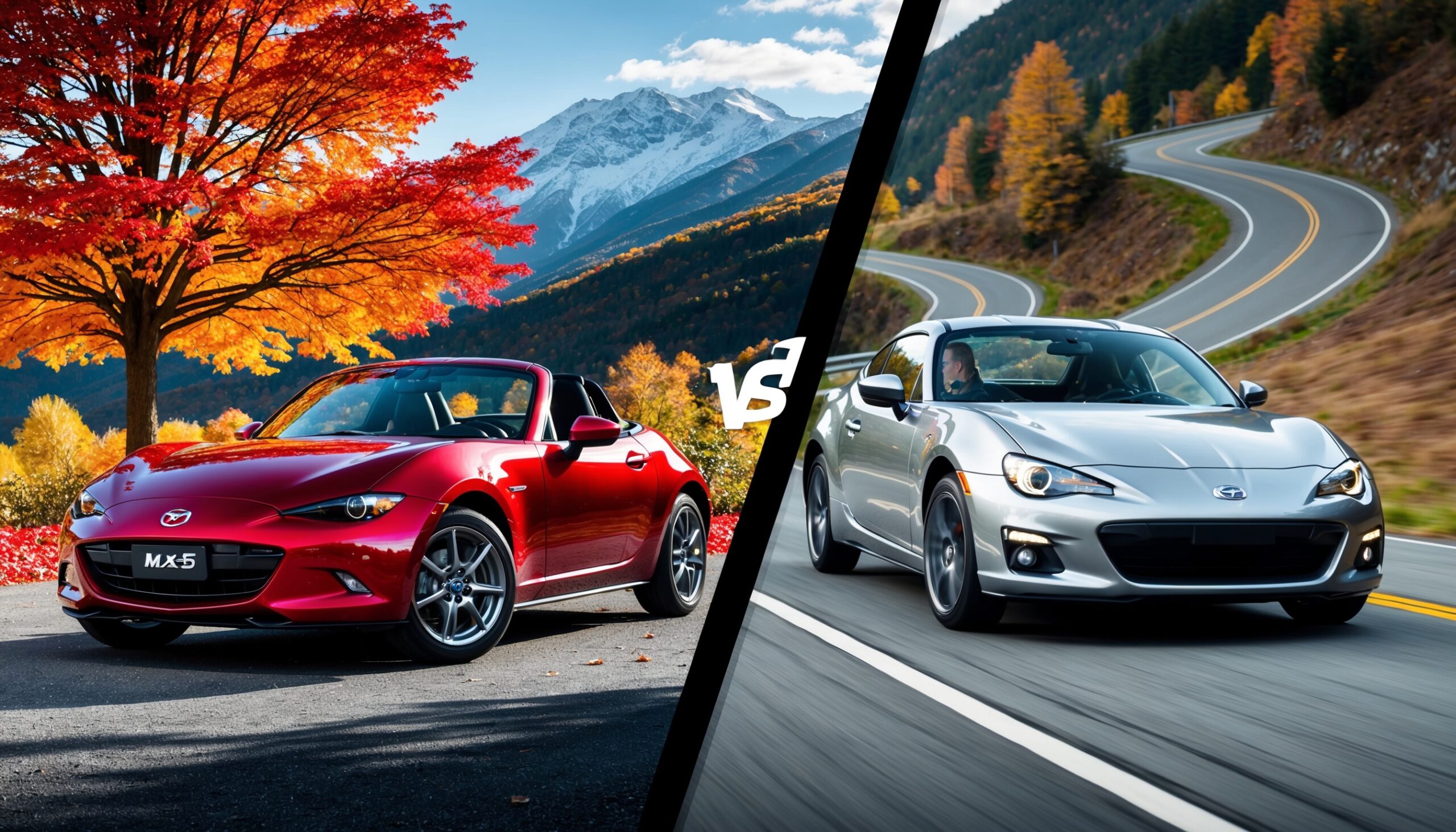 Affordable Sports Cars Mazda MX 5 vs Subaru BRZ