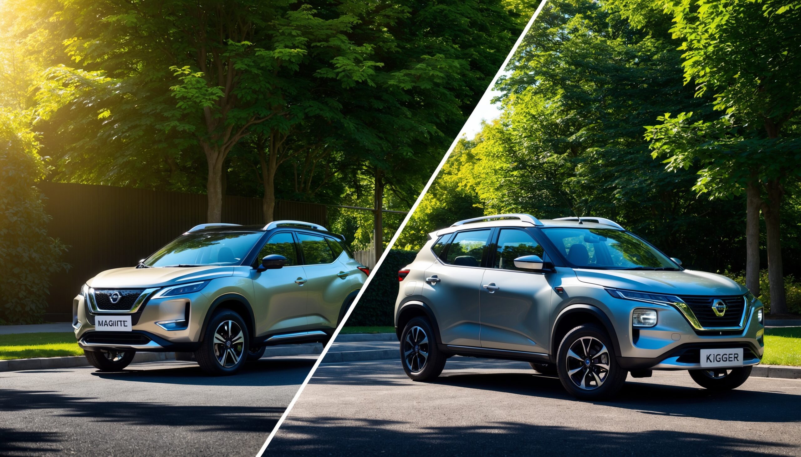 Compact SUV Clash: Nissan Magnite vs Renault Kiger 2024
