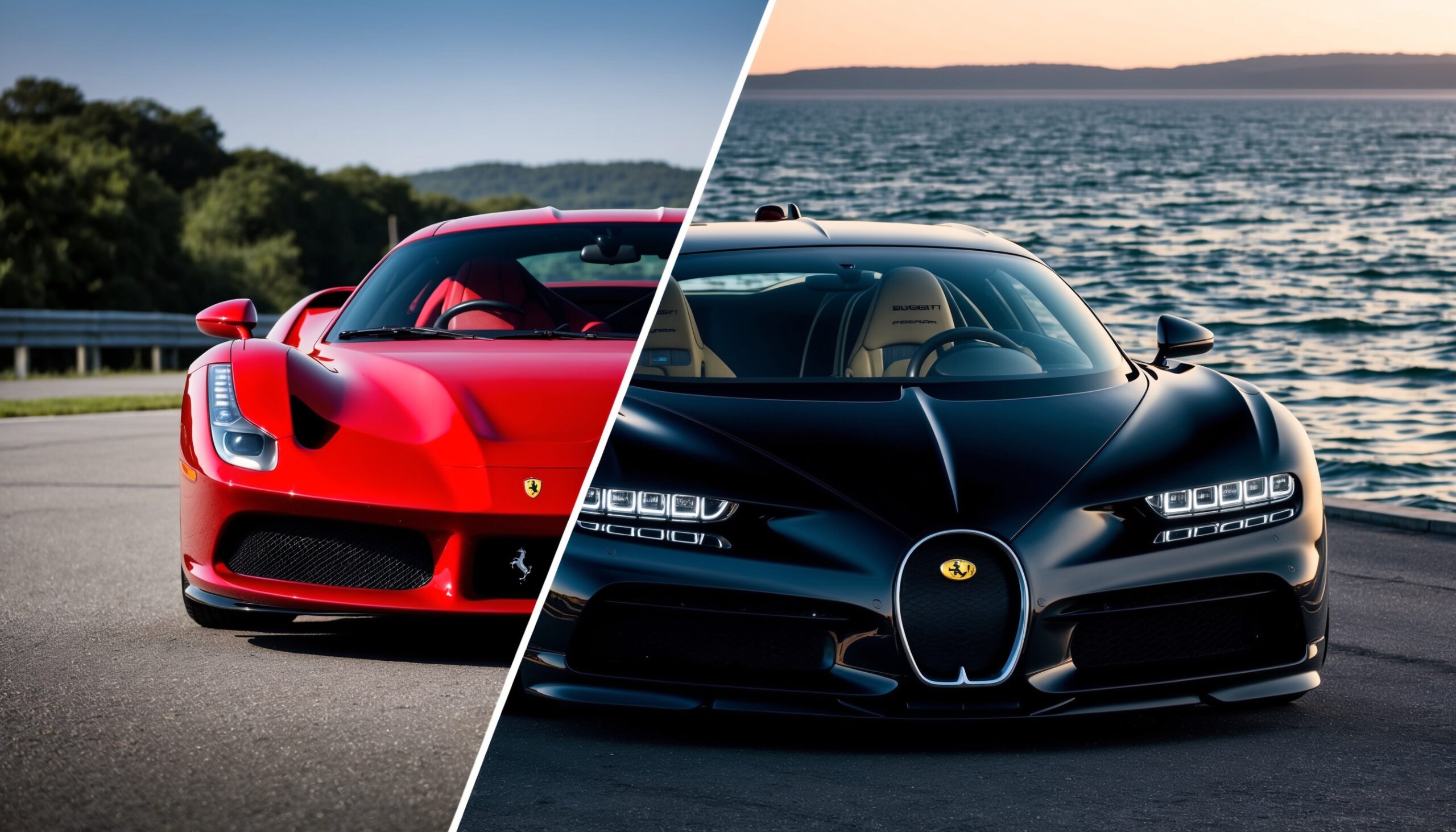 Ferrari vs Bugati