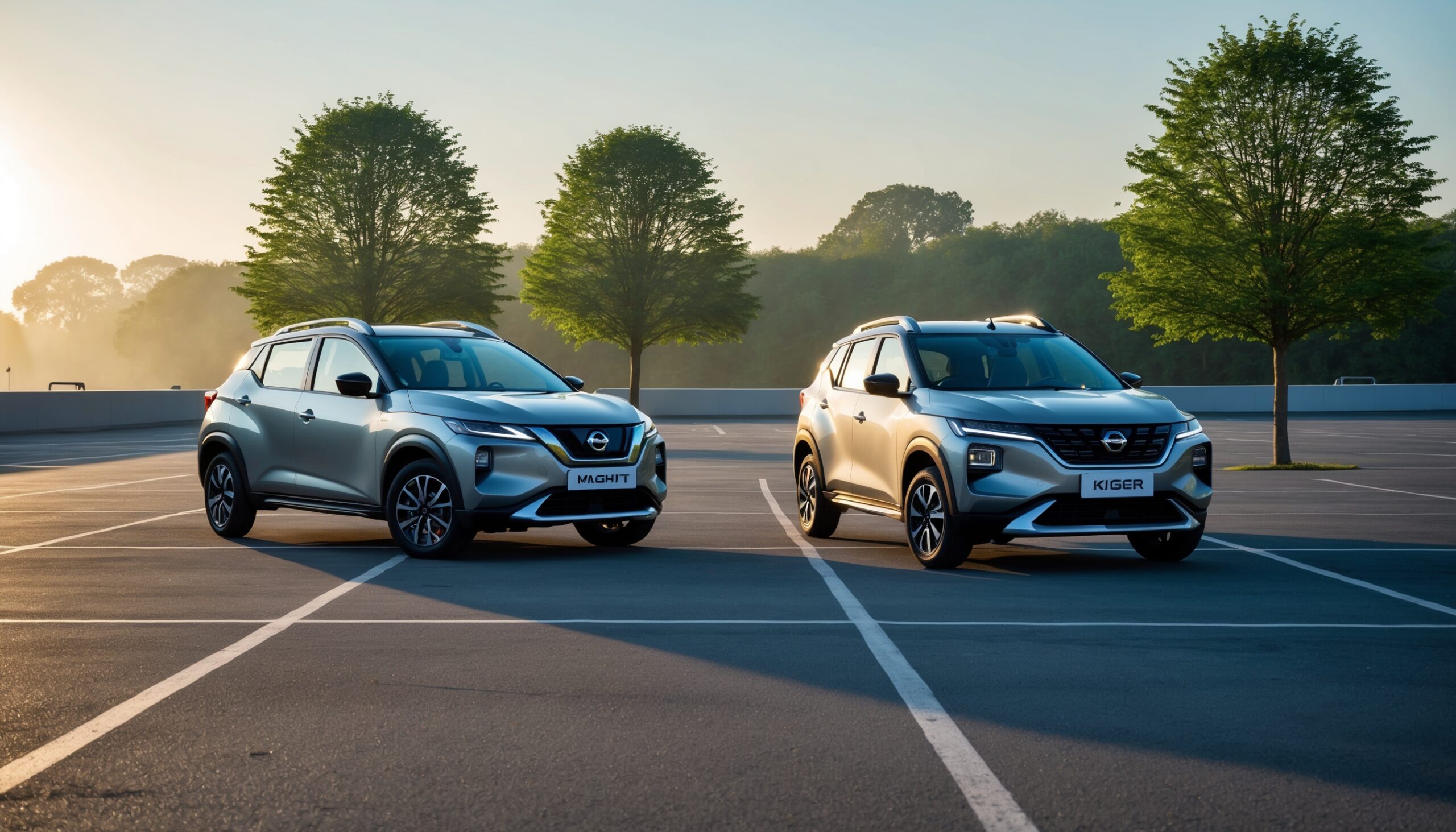Nissan Magnite vs Renault Kiger 2024: Budget SUV Comparison