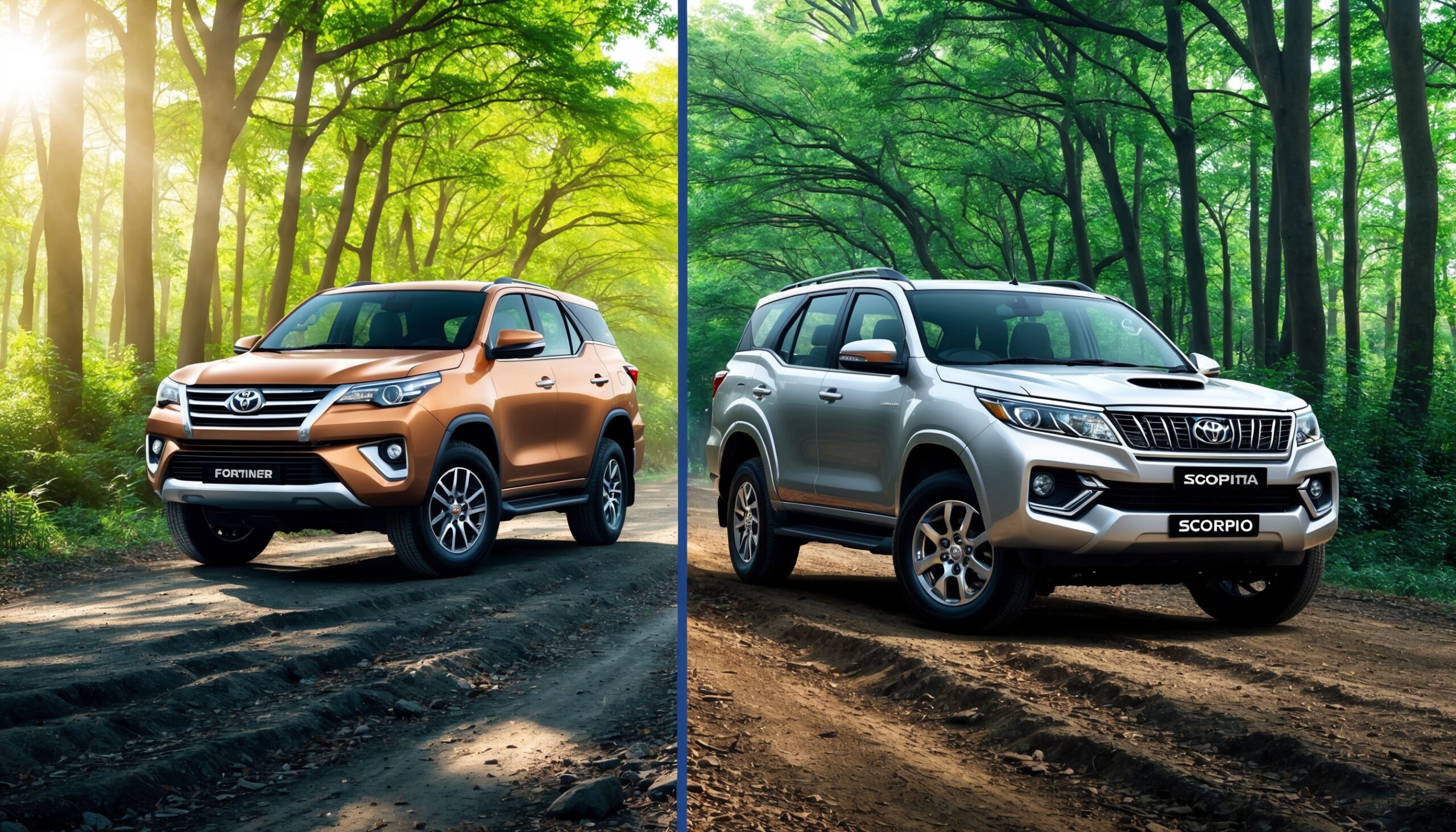 Toyota Fortuner vs Mahindra Scorpio 2024