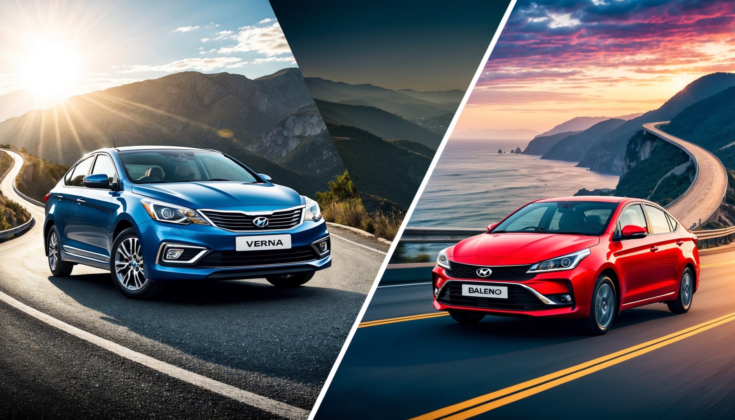 Verna Cars vs Baleno Cars